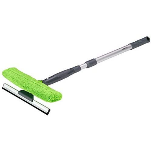 extendable-squeegees Amazon Basics Extendable Window Squeegee with Rota