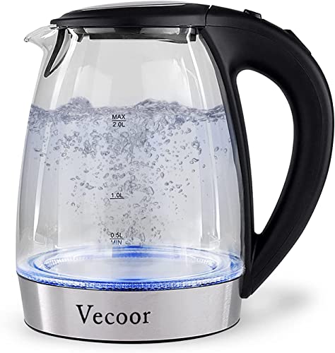 fast-boil-kettles Vecoor Electric Kettle, 2.0 Liter, 2300 Watts, Cor
