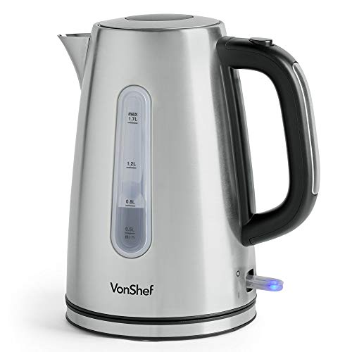 fast-boil-kettles VonShef Electric Stainless Steel Kettle - Large 30