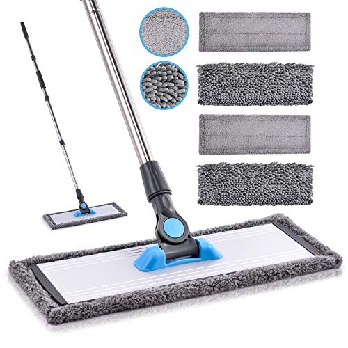 flat-mops Floor Mop Microfibre Mop- MANGOTIME Kitchen Flat M