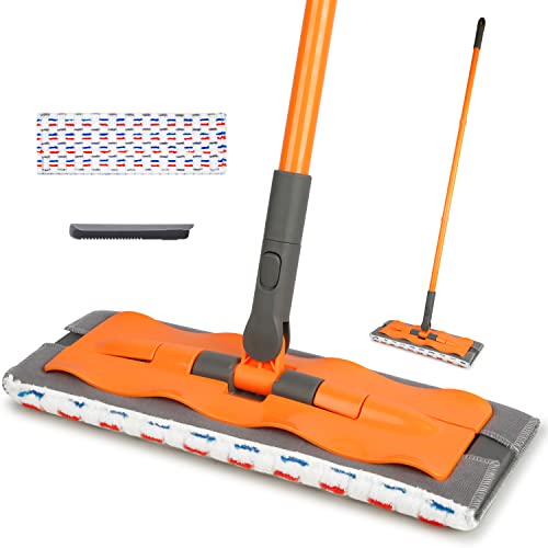 flat-mops Microfiber Floor Mop for Hardwood Floor Cleaning,