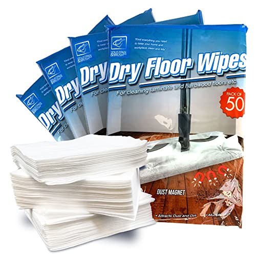 floor-cloths Pack of 200 Disposable Microfibre Electrostatic Fl