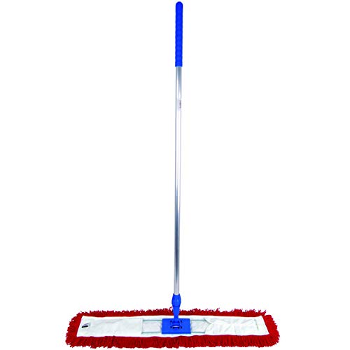 floor-sweepers Abbey 80 Centimetre Red Sweeper Mop Kit with Handl