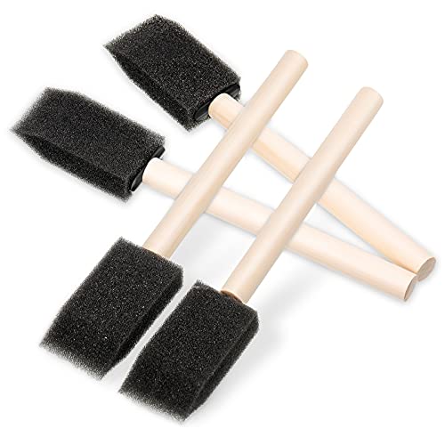 foam-brushes 4 Pieces Foam Paint Brush Small Size Foam Sponge B