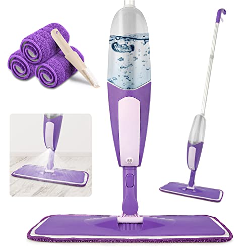 foldable-mops SEVENMAX Spray Mops for Floor Cleaning - Microfibe