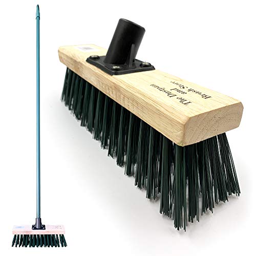 garden-brooms 11.5" Sweeping Brush Outdoor Broom − Garden Brus