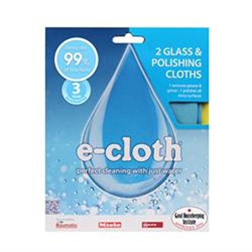 glass-cloths 2 Glass & Polishing Cloth (1pack) - E-Cloth