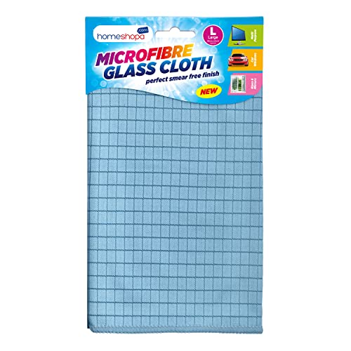 glass-cloths HOMESHOPA Microfiber Glass Cloth for Cleaning, Lin