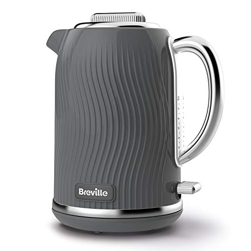 grey-kettles Breville VKT092 Flow Electric Kettle, 1.7 L, 3 KW