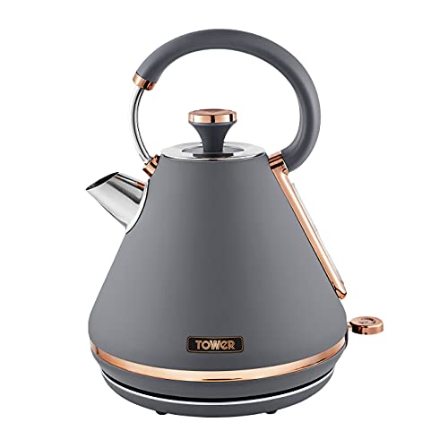 grey-kettles Tower T10044RGG Cavaletto Pyramid Kettle with Fast