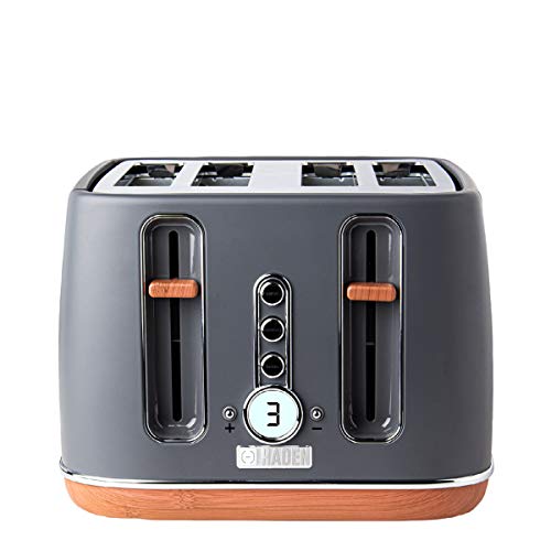grey-toasters Haden Dorchester Toaster – Modern LCD Display Di