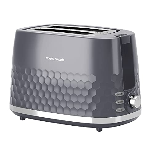 grey-toasters Morphy Richards 220033 Hive Toaster Grey