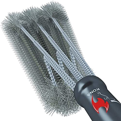 grill-brushes Kona 360° Clean Grill Brush - 18" Best BBQ Grill