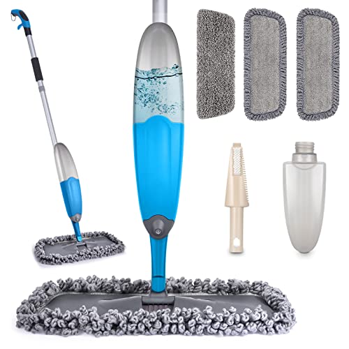 hard-floor-cleaners Microfibre Spray Mop for Floors Cleaning, EXEGO Fl