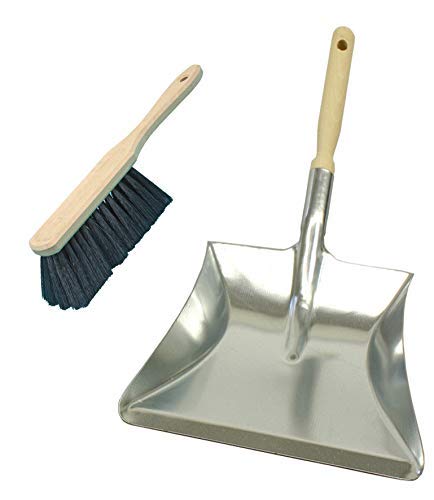 heavy-duty-dustpans-and-brushes Brushmann Large Dustpan/Hand Shovel and Hand Brush