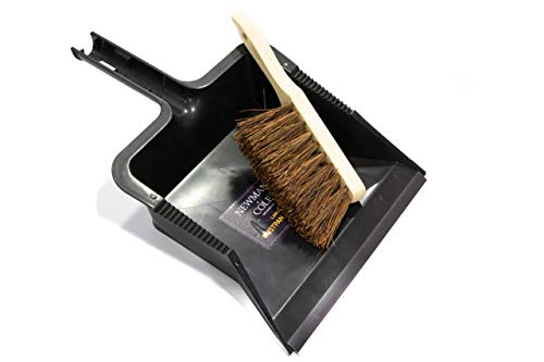 heavy-duty-dustpans-and-brushes Newman and Cole Large Garden Dustpan and Brush Set