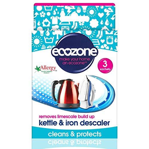 hot-iron-cleaners Ecozone Kettle & Iron Descaler | Easy Use Sachets