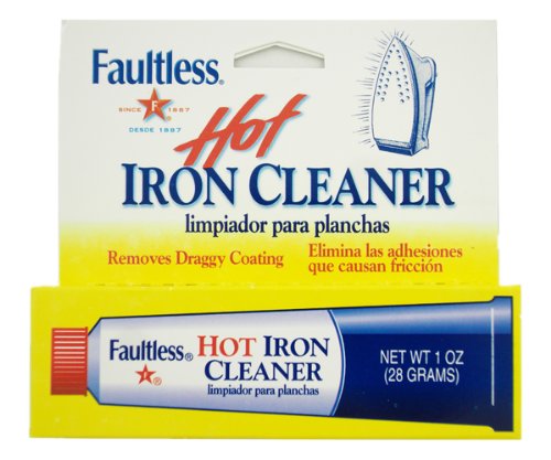 iron-cleaner-sticks FAULTLESS Starch 40110 Hot Iron Cleaner, 28g
