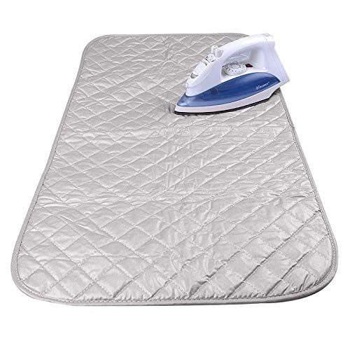 ironing-cloths QEES Ironing Blanket, Handy Ironing Mats Table Top