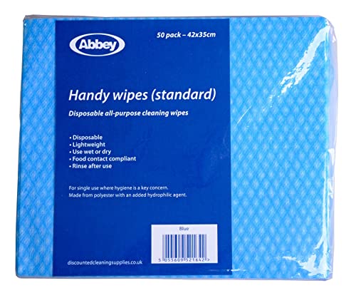j-cloths Abbey Disposable J Cloths Non Woven Wipes Packet o