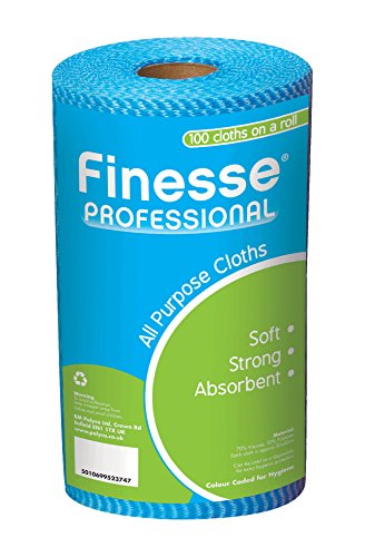 j-cloths Finesse Professional All Purpose Cloths, Roll of 1