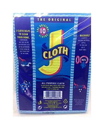 j-cloths J Cloths Assorted Colours - 6 x 10's