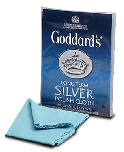 jewellery-polishing-cloths Goddards Long Term Silver Polish Cloth Polishing