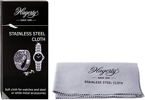 jewellery-polishing-cloths Hagerty Stainless Steel cleaning cloth 36 x 30 cm