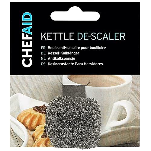 kettle-limescale-removers Chef Aid Stainless Steel Doughnut Kettle Descaler
