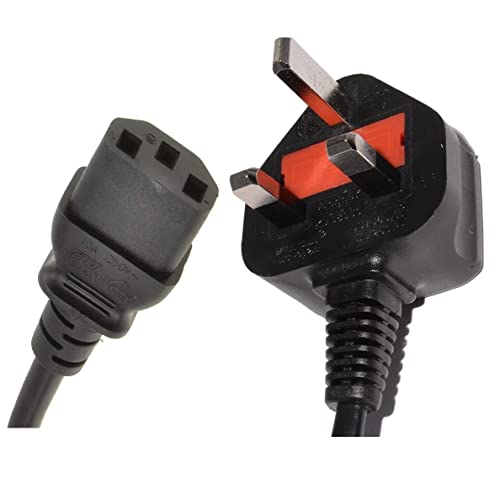 kettle-plugs Mytlp Mains Lead 1.8m IEC Kettle Lead Power Cable