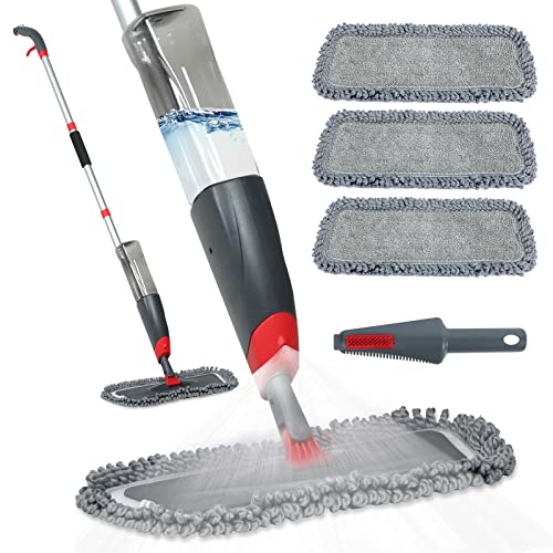 kitchen-mops Microfiber Floor Spray Mops, Water Spraying Cleane