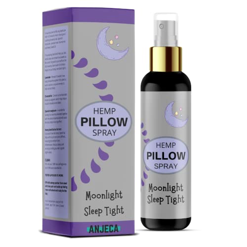 lavender-room-sprays Anjeca Hemp Pillow Sleep Spray Mist Sleep for Adul
