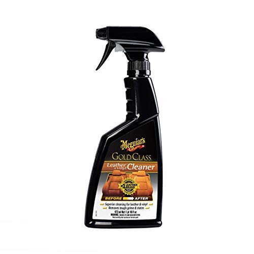 leather-upholstery-cleaners Meguiar's G18516EU Gold Class Leather Cleaner and