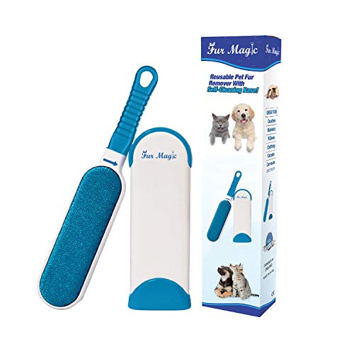 lint-brushes Fur Magic Pet Hair Remover Lint Brush With Self-Cl