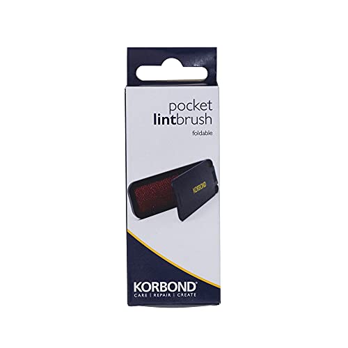 lint-brushes Korbond Foldable Brush – Compact Travel Solution