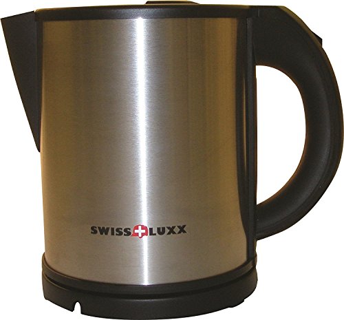 low-wattage-kettles Swiss Luxx 1 Litre Stainless Steel 650W Low Wattag