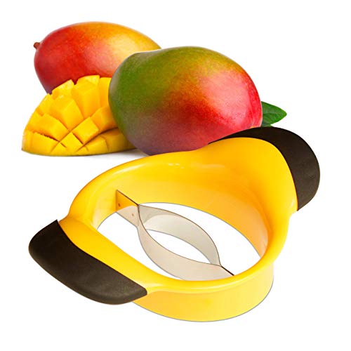 mango-slicers Relaxdays Mango Slicer, Split & Core Mangos, Non-S