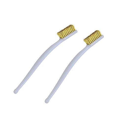 metal-brushes 2 Pack Copper Wire Clearing Brush Tool Printer Noz