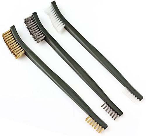 metal-brushes 【Best Deals】OriGlam 3pcs Mini Wire Brush Set,