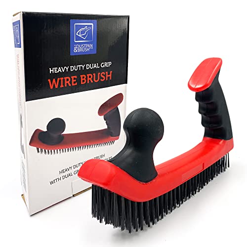 metal-brushes Large Wire Brush | Heavy Duty Wire Brush for Rust