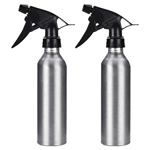metal-spray-bottles Beaupretty 2pcs Aluminium Alloy Empty Spray Bottle