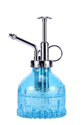 metal-spray-bottles Eidoct Glass Plant Mister Spray Bottle, 6.5" Blue