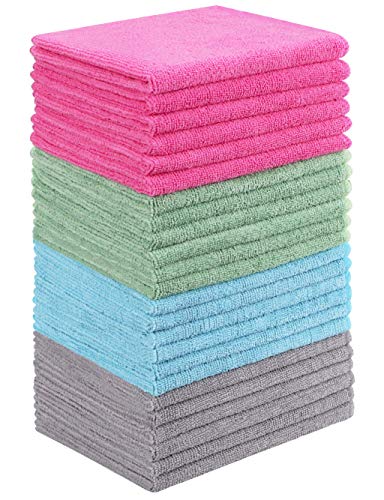 microfibre-cloths Gryeer Microfibre Cleaning Cloths, Soft and Lint F
