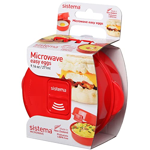 microwave-egg-boilers Sistema Microwave Egg Cooker Easy Eggs | Egg Poach