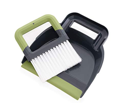 mini-dustpans-and-brushes CleanPEAK Mini Portable Dustpan and Brush Set with