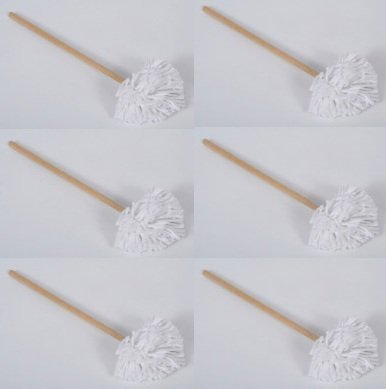mini-mops Abbey - Bleached Jug Mop - Pack Of 6-30cm Approx
