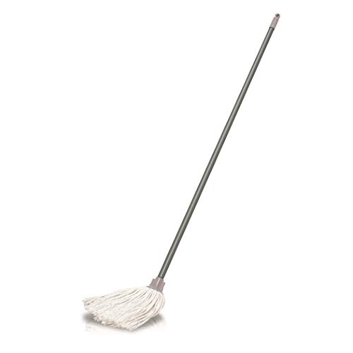 mini-mops Addis Cotton Mop With 3 Piece Handle in Metallic a