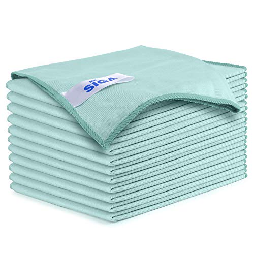 mirror-cleaning-cloths MR.SIGA Ultra Fine Microfibre Cloths for Glass, Pa