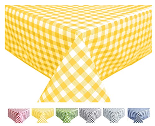 oil-cloths Large Rectangular Oilcloth PVC Wipe Clean Tableclo
