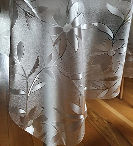 oil-cloths Rectangular Oilcloth Clear PVC Wipe Clean Tableclo